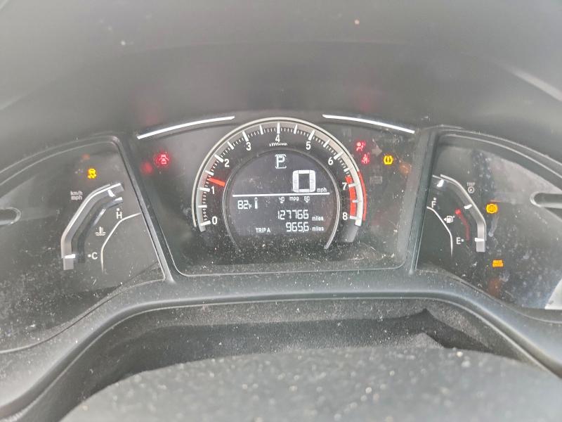 2018 Honda Civic VIN 19XFC2F55JE030247 COPART salvage auction — FRONT END, Salvage Title, sold $925 on 2026-07-21 (photo 9)