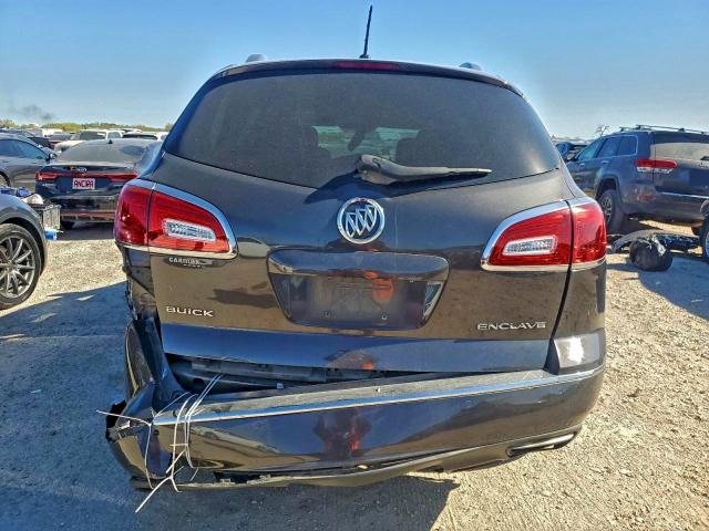 2015 Buick Enclave VIN 5GAKRBKD0FJ349836 COPART salvage auction — REAR END, TX - CERTIFICATE OF TITLE, sold $1,600 on 2026-07-09 (photo 6)