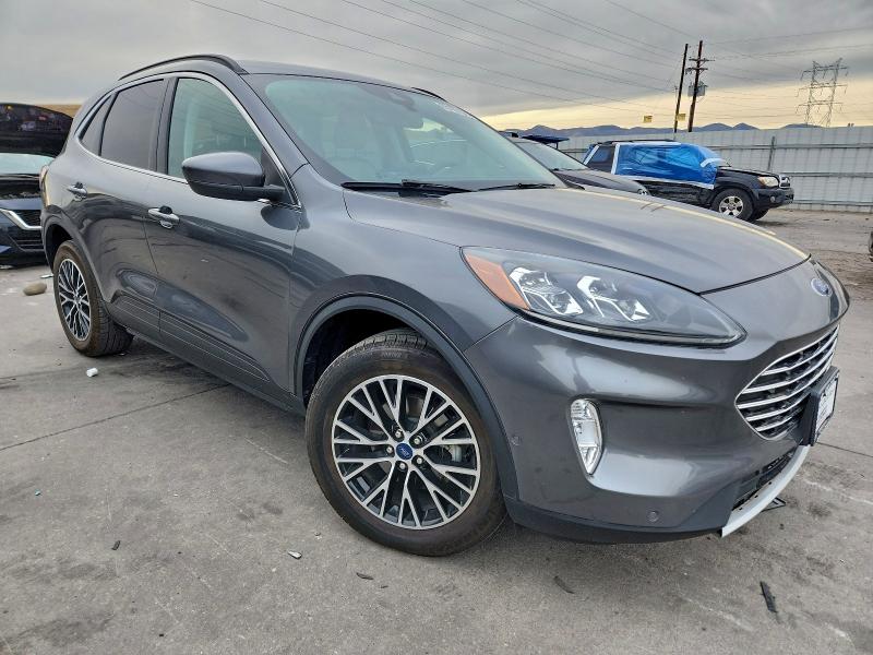 2021 Ford Escape VIN 1FMCU0LZ9MUA89041 COPART salvage auction — REAR END, Co - Salvage Title, sold $9,300 on 2026-07-27 (photo 4)