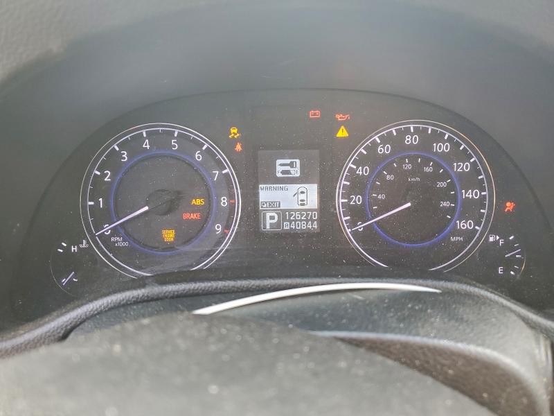 2013 Infiniti G VIN JN1CV6AP0DM718629 COPART salvage auction — SIDE, Nc - Salvage Certificate Of Title, sold $425 on 2026-07-29 (photo 9)