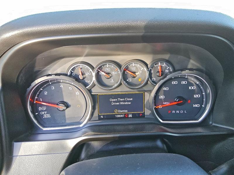 2021 Chevrolet Silverado 1500 VIN 3GCPYFED7MG246261 COPART salvage auction — MINOR DENT/SCRATCHES, La - Certificate Of Title (P), sold $20,750 on 2026-07-28 (photo 9)
