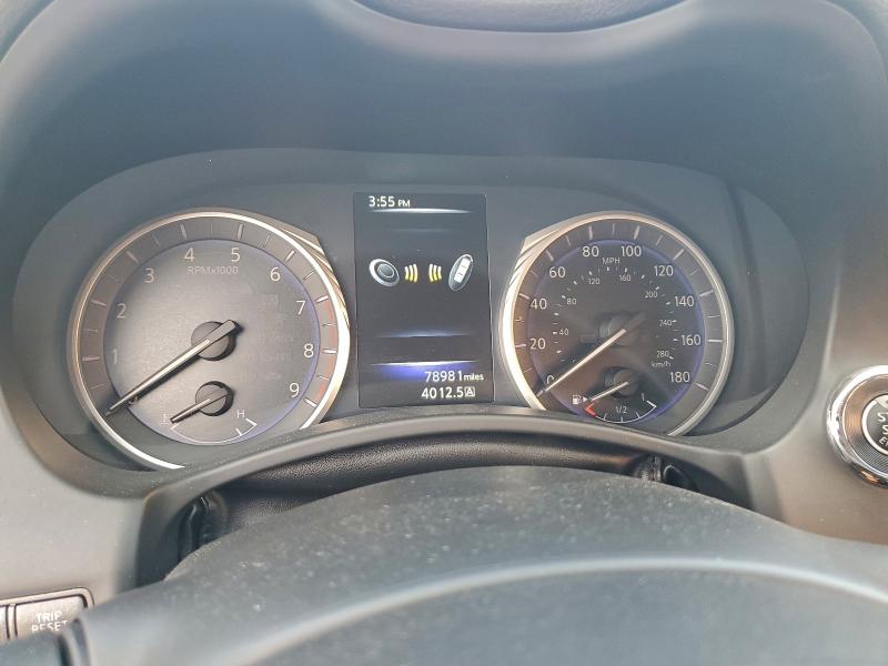 2017 Infiniti Q50 VIN JN1EV7AP0HM731191 COPART salvage auction — Minor Dent/Scratches, FL - CERT OF TITLE SLVG REBUILDABLE, sold $5,400 on 2025-12-30 (photo 9)