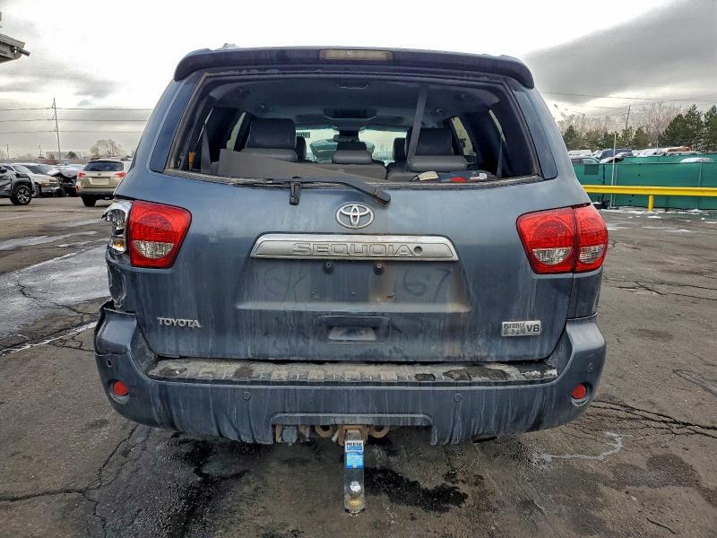 2008 Toyota Sequoia VIN 5TDBY68A08S000820 COPART salvage auction — FRONT END, Co - Salvage Title, sold $2,700 on 2026-07-02 (photo 6)