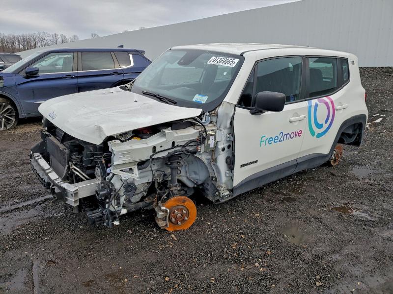 2022 Jeep Renegade VIN ZACNJDA12NPN51708 COPART salvage auction — FRONT END, Id - Salvage Certificate Of Title, sold $1,300 on 2026-08-04 (photo 1)