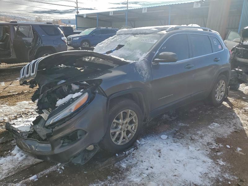 2018 Jeep Cherokee VIN 1C4PJMLXXJD515917 COPART salvage auction — FRONT END, Ks - Cert Of Title-Salvage, sold $850 on 2026-08-03 (photo 1)