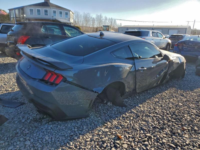 2024 Ford Mustang VIN 1FA6P8R09R5505113 COPART salvage auction — Side, MA - CERT OF TITLE-SALVAGE, sold $22,000 on 2026-02-19 (photo 3)