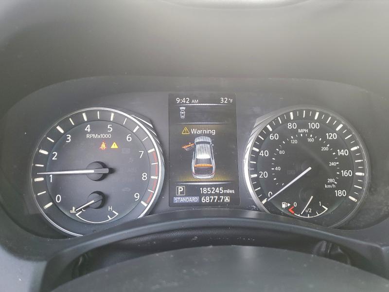 2019 Infiniti Q50 VIN JN1EV7AR5KM556610 COPART salvage auction — FRONT END, Ky - Bill Of Sale/Part Only/No Titl, sold $1,650 on 2026-07-02 (photo 9)