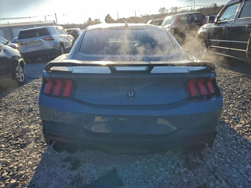 2024 Ford Mustang VIN 1FA6P8R09R5505113 COPART salvage auction — Side, MA - CERT OF TITLE-SALVAGE, sold $22,000 on 2026-02-19 (photo 6)