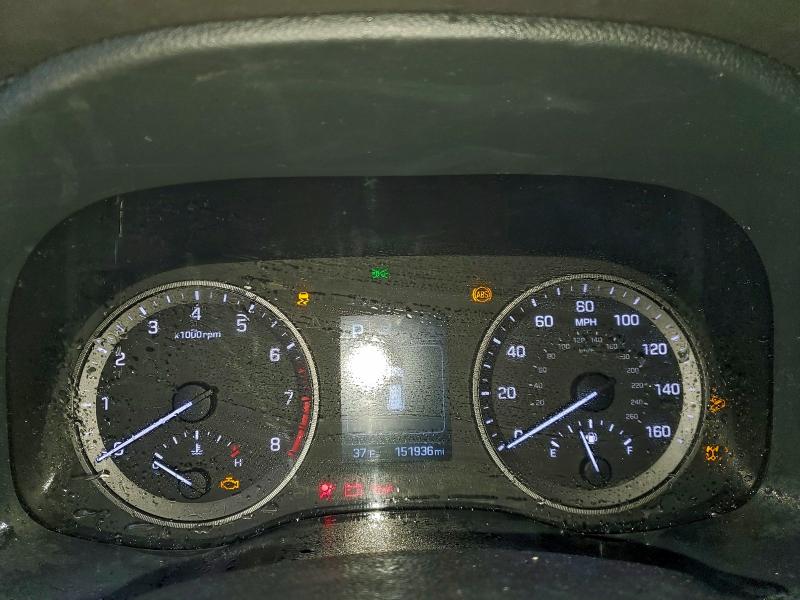 2018 Hyundai Tucson VIN KM8J2CA41JU655663 COPART salvage auction — FRONT END, In - Bill Of Sale - Parts Only, sold $1,550 on 2026-07-07 (photo 9)