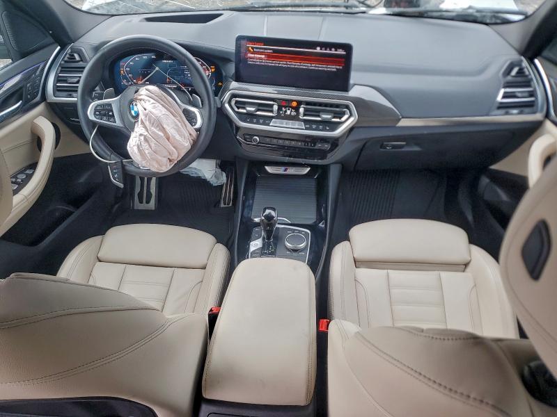 2022 BMW X3 VIN 5UX83DP02N9K07837 COPART salvage auction — FRONT END, Nj - Cert Of Title-Salvage, sold $12,800 on 2026-07-02 (photo 8)