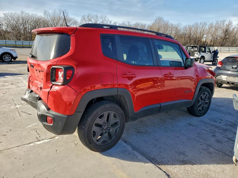 2021 Jeep Renegade VIN ZACNJDAB1MPM36959 COPART salvage auction — FRONT END, Ok - Cert Of Title-Salvage, sold $1,050 on 2026-08-18 (photo 3)
