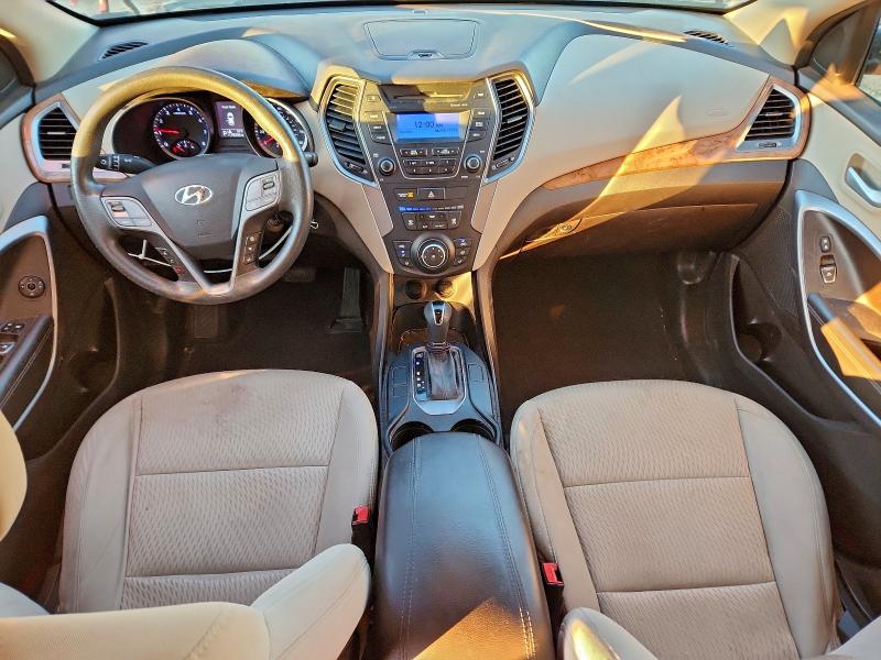 2015 Hyundai Santa fe VIN 5XYZT3LB5FG295466 COPART salvage auction — FRONT END, Al - Cert Of Title-Salvage Title, sold $1,450 on 2026-07-15 (photo 8)
