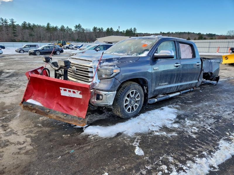 2019 Toyota Tundra VIN 5TFHY5F15KX825051 COPART salvage auction — ROLLOVER, ME - CERT OF TITLE-SALVAGE COLLISIO, sold $100 on 2026-07-31 (photo 1)