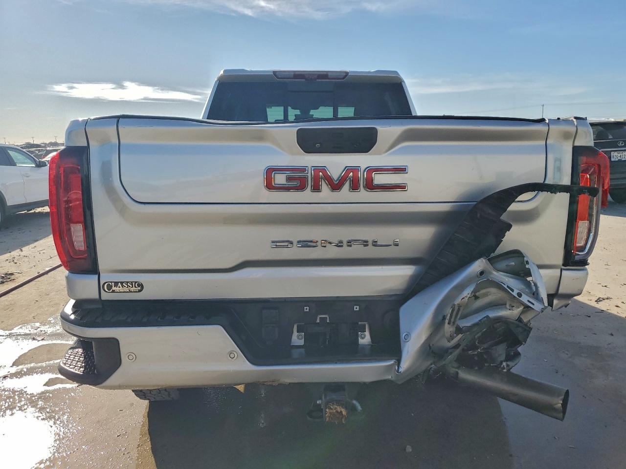 2022 Gmc SIERRA VIN 1GT49REY8NF182321 COPART salvage auction — Front End, TX - CERTIFICATE OF TITLE, sold $21,300 on 2026-02-10 (photo 6)
