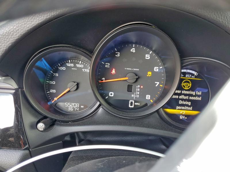 2018 Porsche Macan VIN WP1AA2A50JLB02355 COPART salvage auction — FRONT END, Ca - Salvage Certificate, sold $5,200 on 2026-07-31 (photo 9)