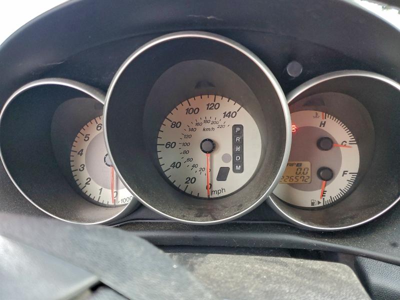 2008 Mazda 3 VIN JM1BK12GX81779853 COPART salvage auction — REAR END, Or - Salvage Title Certificate, sold $100 on 2026-07-22 (photo 9)