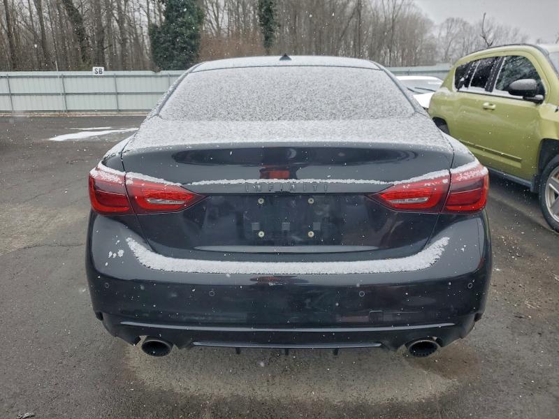 2021 Infiniti Q50 VIN JN1FV7DR5MM880255 COPART salvage auction — SIDE, NJ - CERT OF TITLE-SALVAGE, sold $7,225 on 2026-07-27 (photo 6)