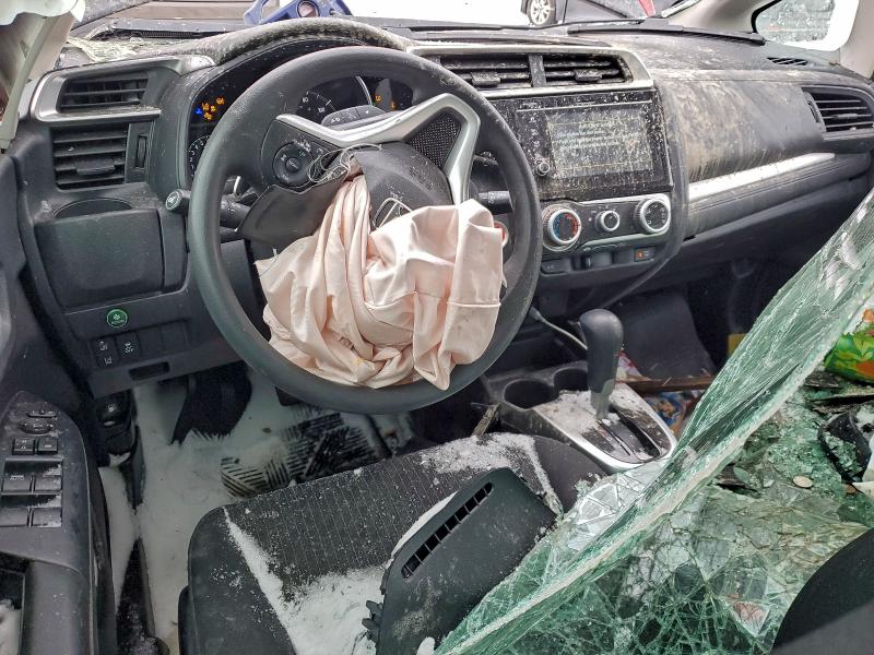 2019 Honda Fit VIN 3HGGK5H87KM731946 COPART salvage auction — ROLLOVER, Oh - Cert Of Title-Salvage, sold $2,050 on 2026-07-09 (photo 8)