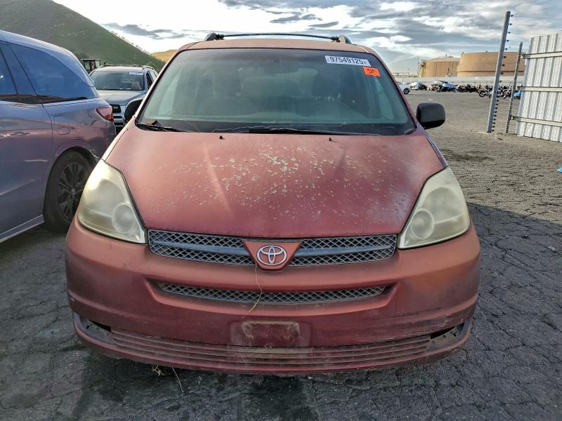 2005 Toyota Sienna VIN 5TDZA23C65S355250 COPART salvage auction — REAR END, Id - Salvage Certificate Of Title, sold $625 on 2026-07-13 (photo 5)