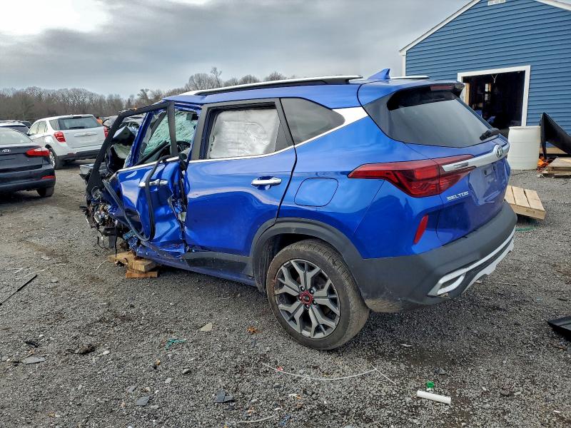 2021 Kia Seltos VIN KNDETCA27M7174191 COPART salvage auction — FRONT END, Ma - Cert Of Title-Salvage, sold $125 on 2026-07-22 (photo 2)