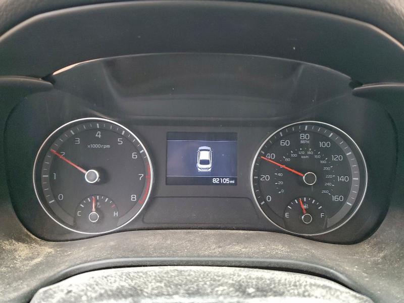 2021 Kia Forte VIN 3KPF24AD8ME364757 COPART salvage auction — FRONT END, Tx - Salvage Vehicle Title, sold $1,300 on 2026-07-02 (photo 9)