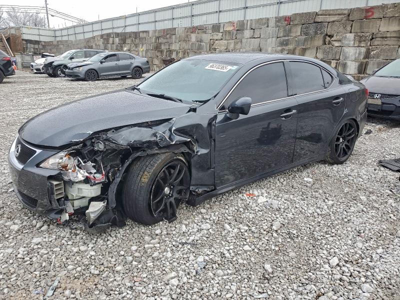 2007 Lexus Is VIN JTHBE262872011257 COPART salvage auction — FRONT END, Oh - Cert Of Title-Salvage, sold $300 on 2026-07-02 (photo 1)