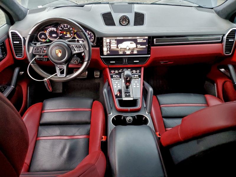 2021 Porsche Cayenne VIN WP1AF2AY4MDA36774 COPART salvage auction — Vandalized, WA - CERT OF OWNERSHIP-REBUILT, sold $35,000 on 2026-02-09 (photo 8)