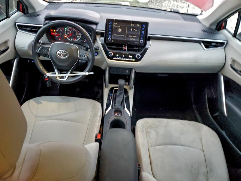 2022 Toyota Corolla cross VIN 7MUCAAAG1NV002314 COPART salvage auction — FRONT END, TN - SALVAGE CERTIFICATE, sold $7,800 on 2026-07-30 (photo 8)