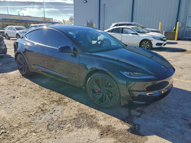 2025 Tesla Model 3 VIN 5YJ3E1ET8SF060765 COPART salvage auction — SIDE, Other, sold $13,400 on 2026-07-30 (photo 4)