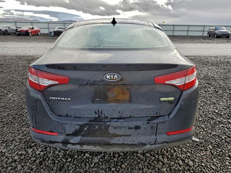 2012 Kia Optima hybrid VIN KNAGM4AD6C5013304 COPART salvage auction — SIDE, Nv - Salvage Title, sold $850 on 2026-07-16 (photo 6)