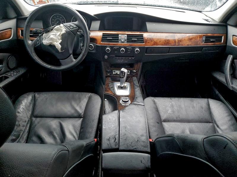 2010 BMW 5er VIN WBANV1C56AC443769 COPART salvage auction — UNDERCARRIAGE, NJ - CERT OF TITLE-SALVAGE, sold $375 on 2026-07-28 (photo 8)