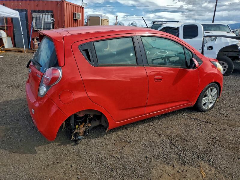 2015 Chevrolet Spark VIN KL8CB6S92FC755849 COPART salvage auction — REAR END, HI - BILL OF SALE - PARTS ONLY, sold $30 on 2026-07-27 (photo 3)