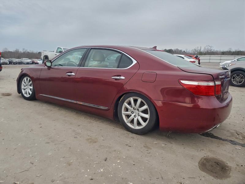 2007 Lexus Ls 460 VIN JTHGL46F675014506 COPART salvage auction — MECHANICAL, Va - Certificate Of Title, sold $925 on 2026-07-16 (photo 2)