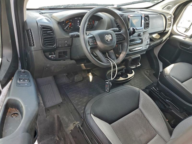 2025 Ram Promaster 3500 VIN 3C6MRVHG9SE546173 COPART salvage auction — FRONT END, FL - CERTIFICATE OF TITLE, sold $10,500 on 2026-07-23 (photo 8)