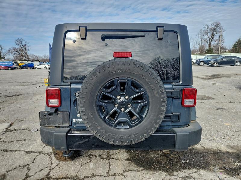2016 Jeep Wrangler unlimited VIN 1C4BJWDG9GL347822 COPART salvage auction — FRONT END, Mo - Salvage Certificate Of Title, sold $2,400 on 2026-07-02 (photo 6)