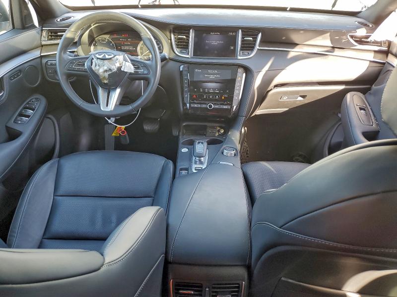 2025 Infiniti Qx55 VIN 3PCAJ5JR9SF100792 COPART salvage auction — SIDE, Fl - Certificate Of Destruction, sold $7,300 on 2026-07-08 (photo 8)
