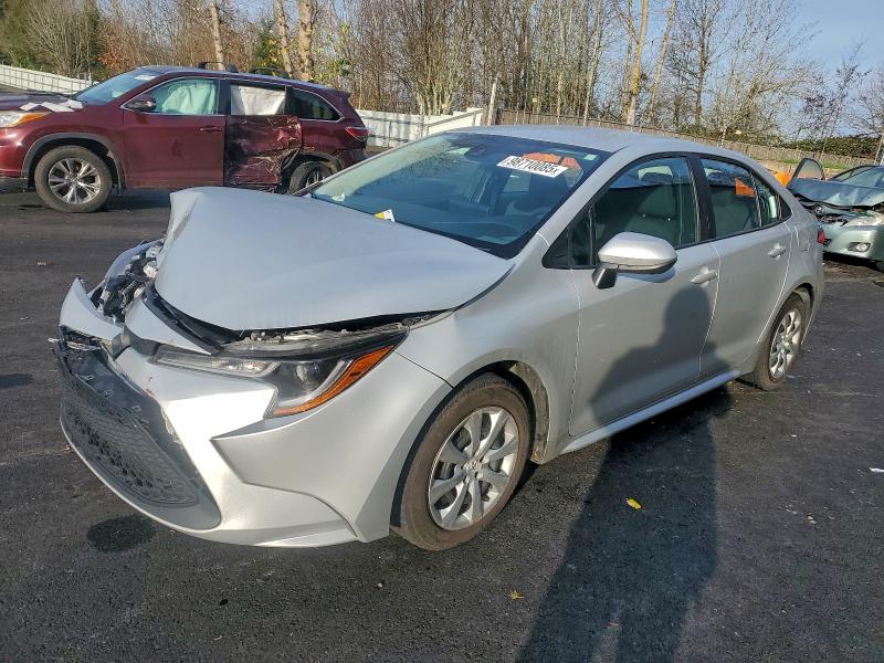 2022 Toyota Corolla VIN 5YFEPMAE3NP377051 COPART salvage auction — FRONT END, Or - Lien Papers Salvage, sold $1,000 on 2026-07-29 (photo 1)