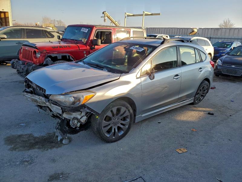2013 Subaru Impreza VIN JF1GPAL66D2888298 COPART salvage auction — FRONT END, Ks - Cert Of Title-Salvage, sold $725 on 2026-07-14 (photo 1)