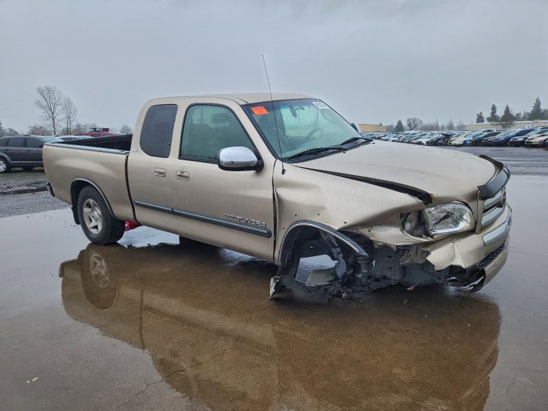 2003 Toyota Tundra VIN 5TBRT34173S435272 COPART salvage auction — FRONT END, Or - Salvage Title Certificate, sold $300 on 2026-07-27 (photo 4)