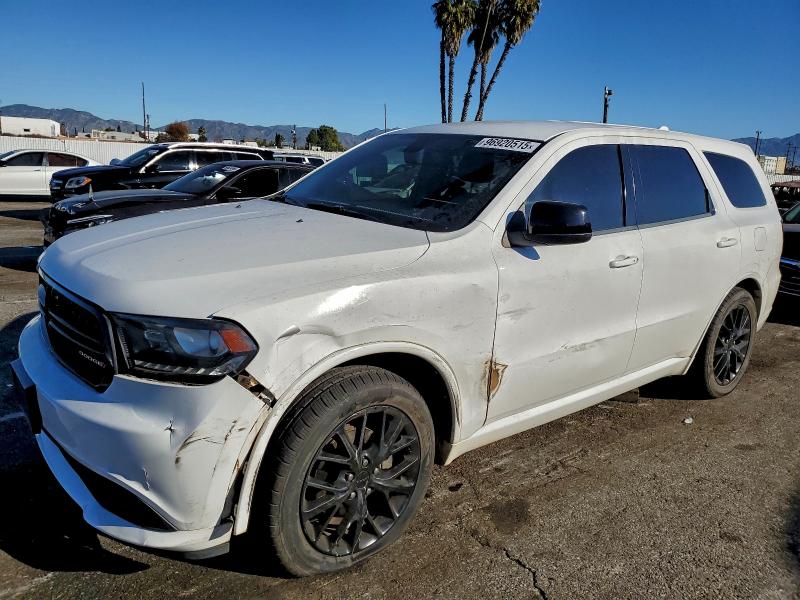2015 Dodge Durango VIN 1C4RDHAG7FC201536 COPART salvage auction — FRONT END, Ca - Non-Repairable Vehicle Cert, sold $1,950 on 2026-07-10 (photo 1)