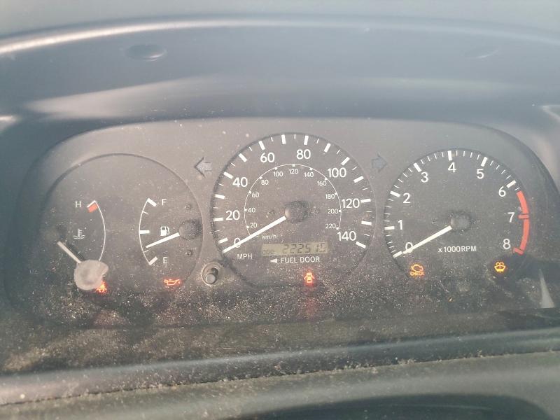 2000 Toyota Camry VIN 4T1BG22K8YU005655 COPART salvage auction — FRONT END, GA - BILL OF SALE - PARTS ONLY, sold $400 on 2026-07-09 (photo 9)