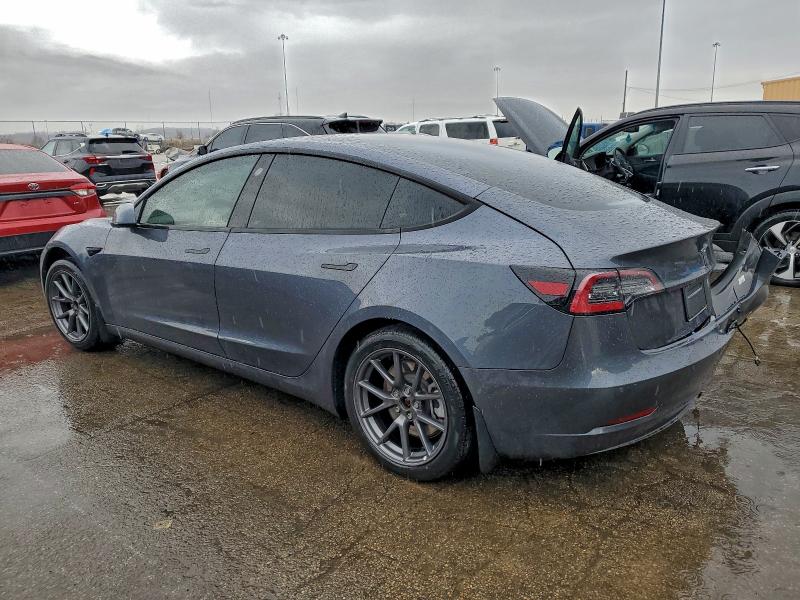 2022 Tesla Model 3 VIN 5YJ3E1EA8NF320665 COPART salvage auction — REAR END, Salvage Title, sold $5,300 on 2026-07-22 (photo 2)