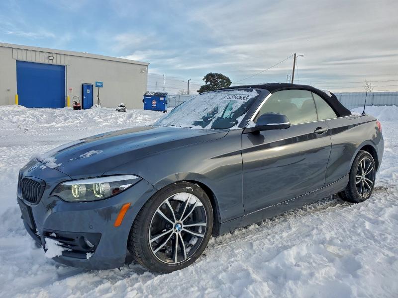 2020 BMW 2 series VIN WBA2K1C01L7G10800 COPART salvage auction — FRONT END, Ia - Cert Of Title-Salvage Title, sold $2,800 on 2026-07-22 (photo 1)