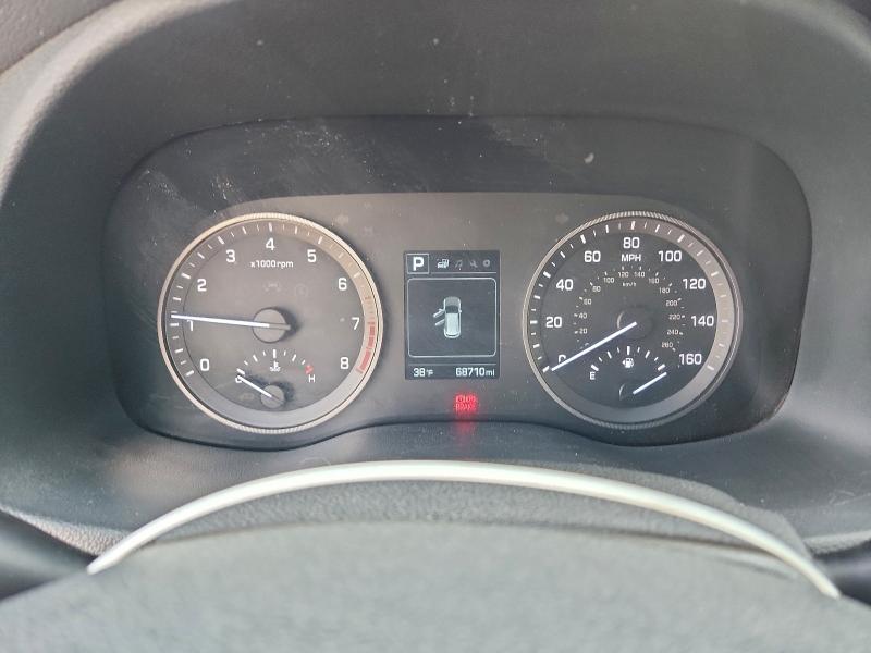 2017 Hyundai Tucson VIN KM8J33A4XHU294697 COPART salvage auction — FRONT END, NM - CERT OF TITLE-SALVAGE, sold $325 on 2026-07-23 (photo 9)