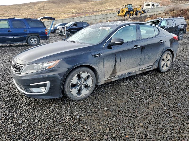 2012 Kia Optima hybrid VIN KNAGM4AD6C5013304 COPART salvage auction — SIDE, Nv - Salvage Title, sold $850 on 2026-07-16 (photo 1)
