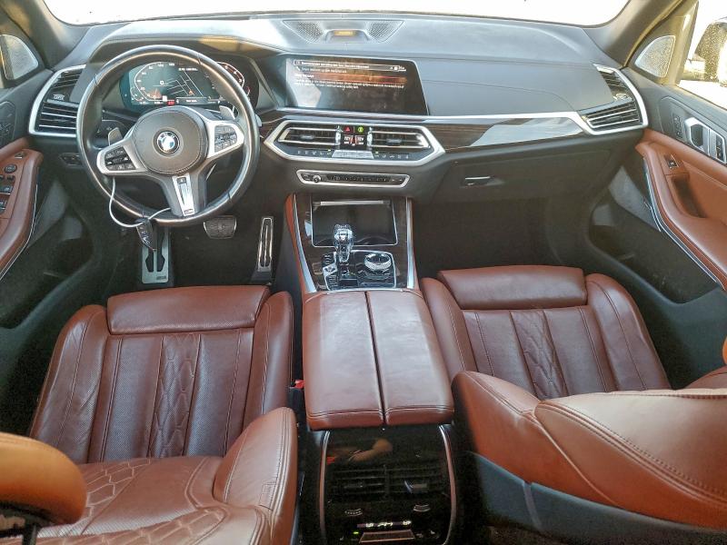 2021 BMW X5 VIN 5UXJU4C08M9H38899 COPART salvage auction — REAR END, Ca - Salvage Certificate, sold $100 on 2026-07-02 (photo 8)