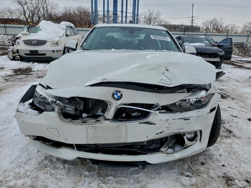 2015 BMW 3 series VIN WBA3B3C55FF546621 COPART salvage auction — FRONT END, Id - Salvage Certificate Of Title, sold $1,550 on 2026-07-10 (photo 5)