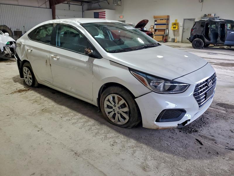 2022 Hyundai Accent VIN 3KPC24A67NE180495 COPART salvage auction — ROLLOVER, Pa - Certificate Of Salvage, sold $2,500 on 2026-07-02 (photo 4)