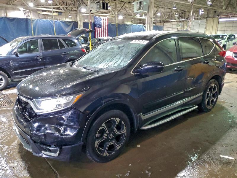 2018 Honda Cr-v VIN 7FARW2H92JE015482 COPART salvage auction — FRONT END, In - Certificate Of Title, sold $2,150 on 2026-07-02 (photo 1)