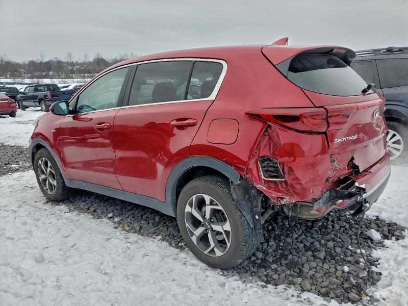 2022 Kia Sportage VIN KNDPMCAC8N7984302 COPART salvage auction — REAR END, Salvage Title, sold $2 on 2026-07-22 (photo 2)